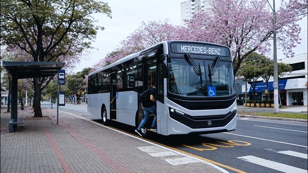 eCity amplia a família de ônibus urbano elétrico Mercedes-Benz