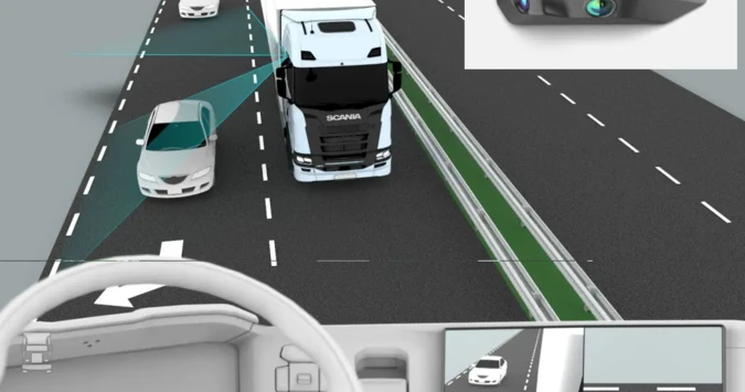 Scania avança em câmeras, mas ainda mantém retrovisores tradicionais