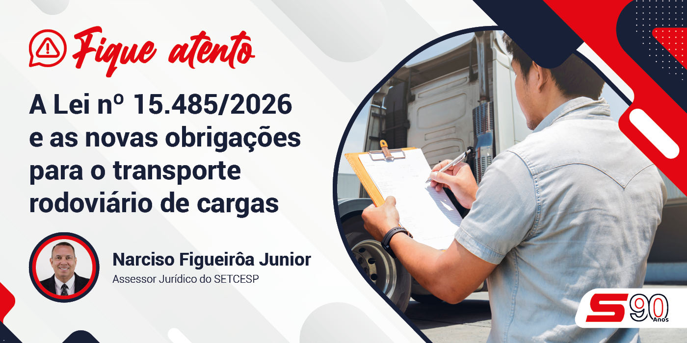 A Lei nº 15.485/2026 e as novas obrigações para o transporte rodoviário de cargas
