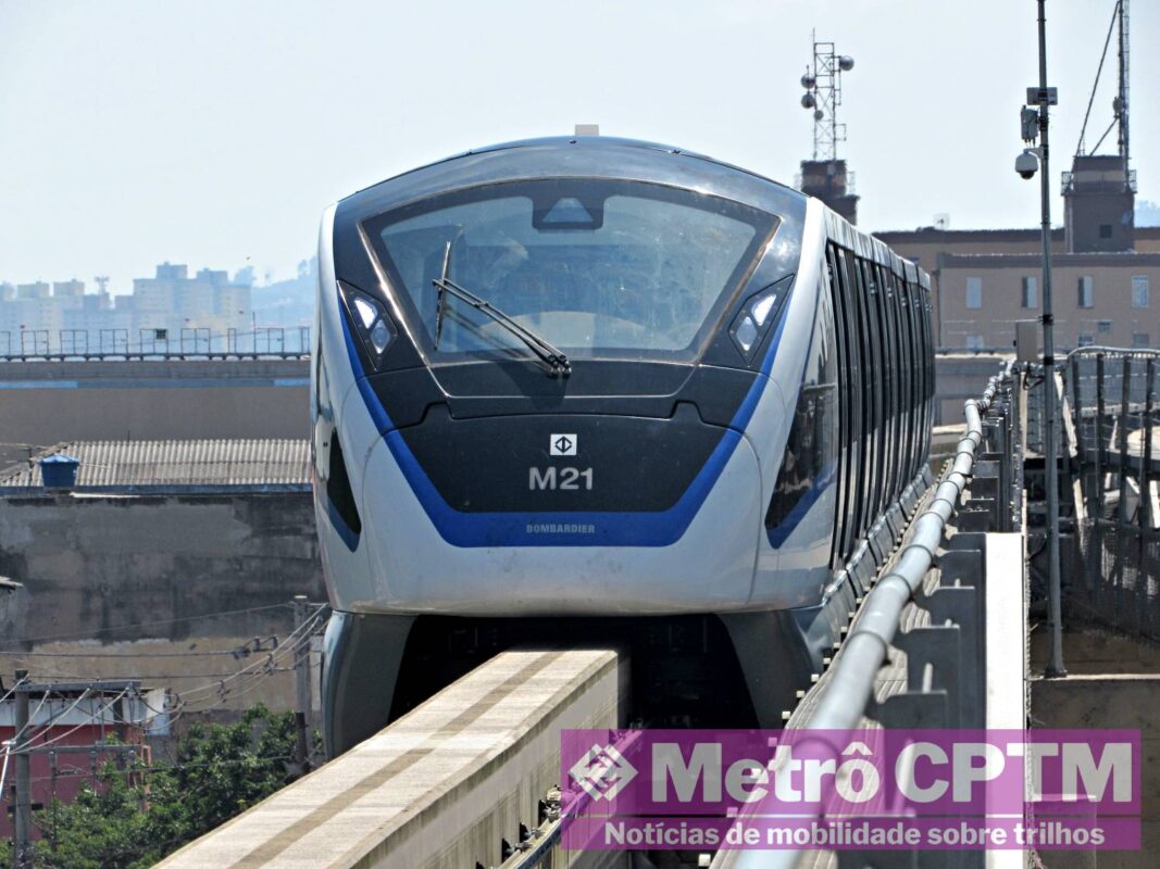 Problema em trem afeta circulação da Linha 15-Prata
