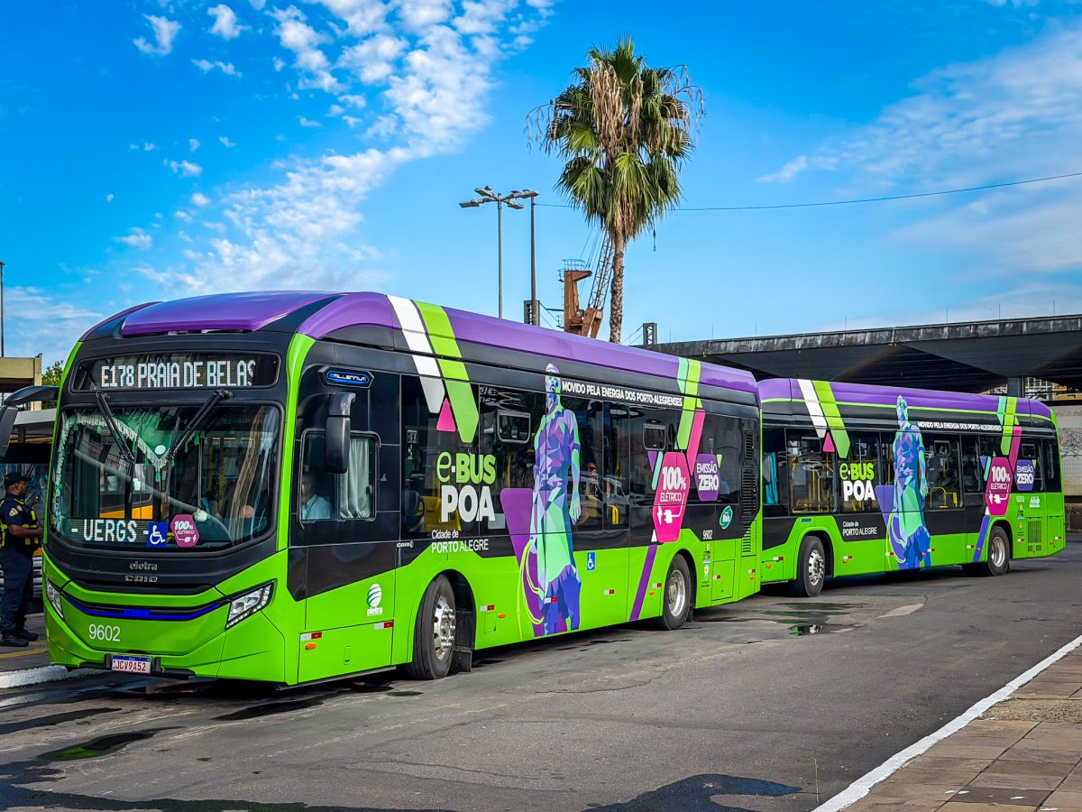 Porto Alegre avança na eletrificação do transporte coletivo com dois anos de operação