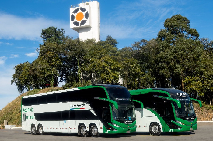 Agencia Central investe na renovação da frota com novos ônibus Marcopolo Geração 8 para operações de longa distância