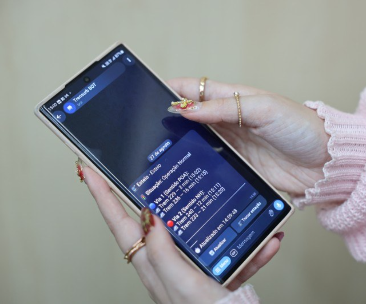 Trensurb lança Assistente Virtual para consultas de horários em Tempo Real