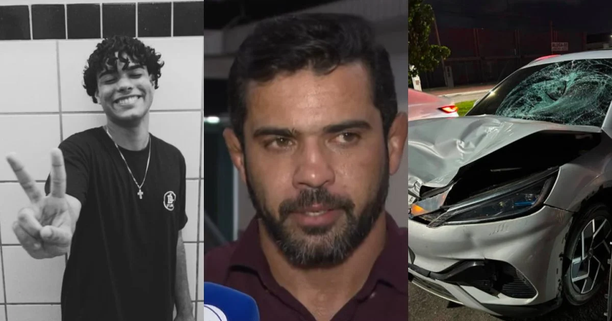 Pai cobra justiça após morte de filho de 15 anos atropelado em Maceió