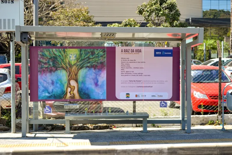 BRT Sorocaba transforma paradas de ônibus em galeria urbana com o projeto “Arte no Ponto”