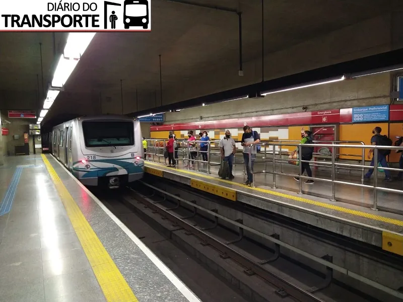 Linha 3-Vermelha do Metrô de São Paulo teve problemas no início da operação nesta terça-feira (1°)