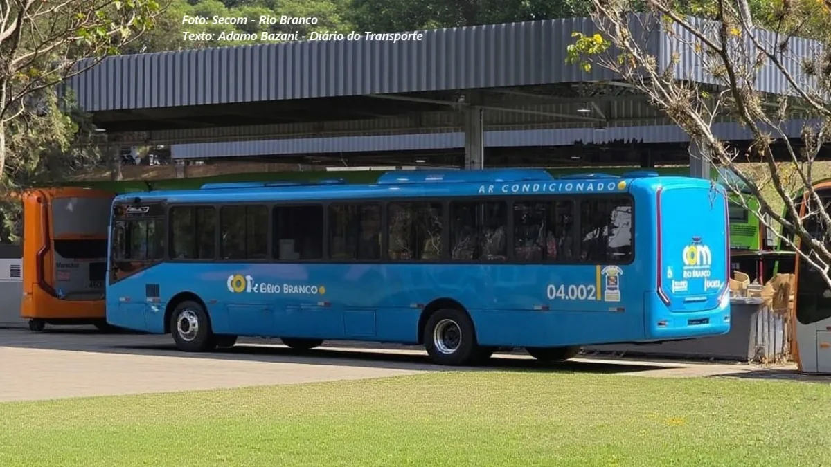JTP é selecionada no Novo PAC para financiar R$ 68,4 milhões em ônibus para Rio Branco (AC)