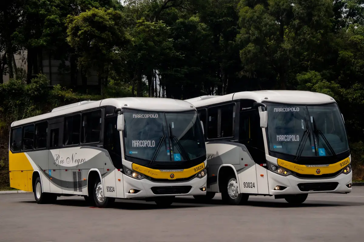 Marcopolo entrega 78 ônibus para Rio Negro Transportes em Minas Gerais