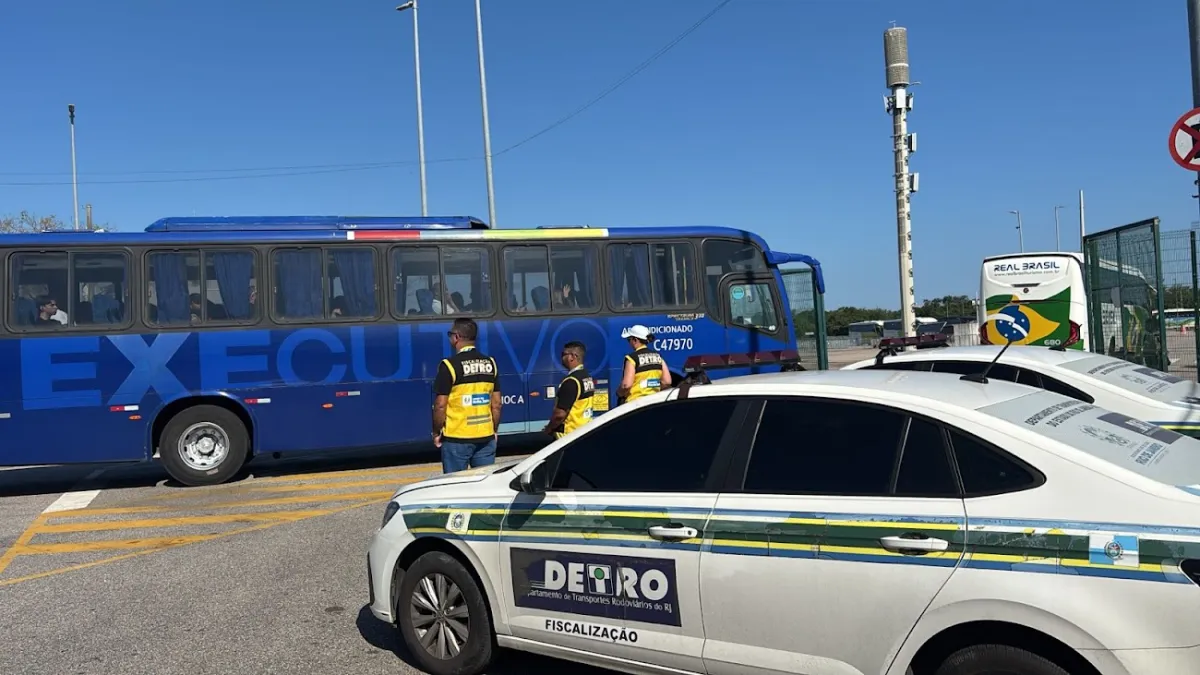 Rock in Rio 2026: Detro-RJ autua 22 veículos por transporte ilegal