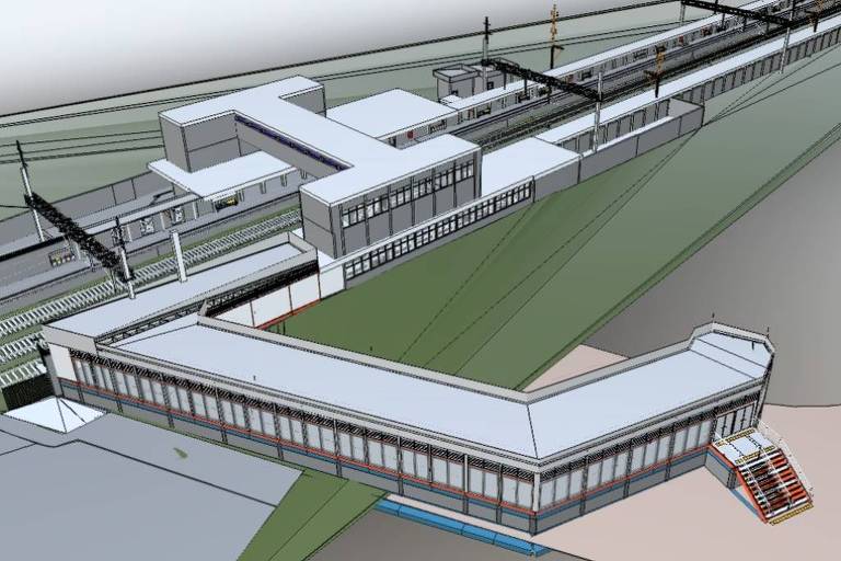 Passarela provisória ligará estações Água Branca das linhas 6 e 7