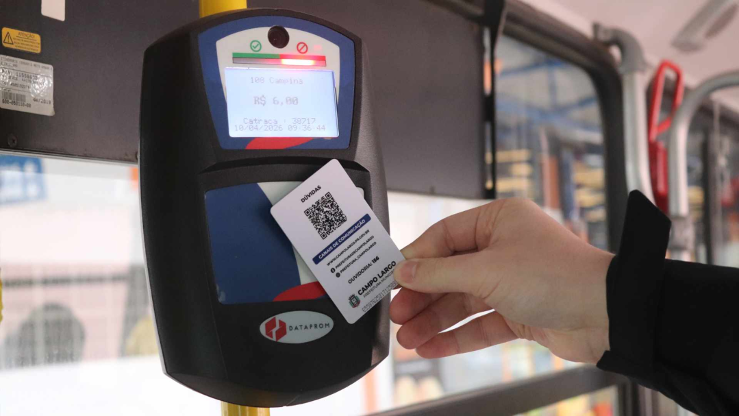 Passagem de ônibus fica sem reajuste em Campo Largo; domingos e feriados têm tarifa reduzida