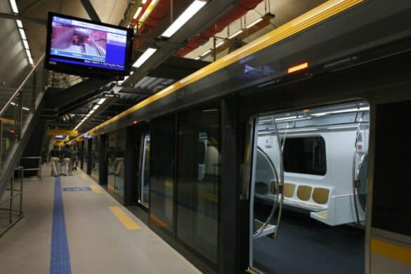 Falha no sistema elétrico interrompe circulação em trecho da Linha 4-Amarela