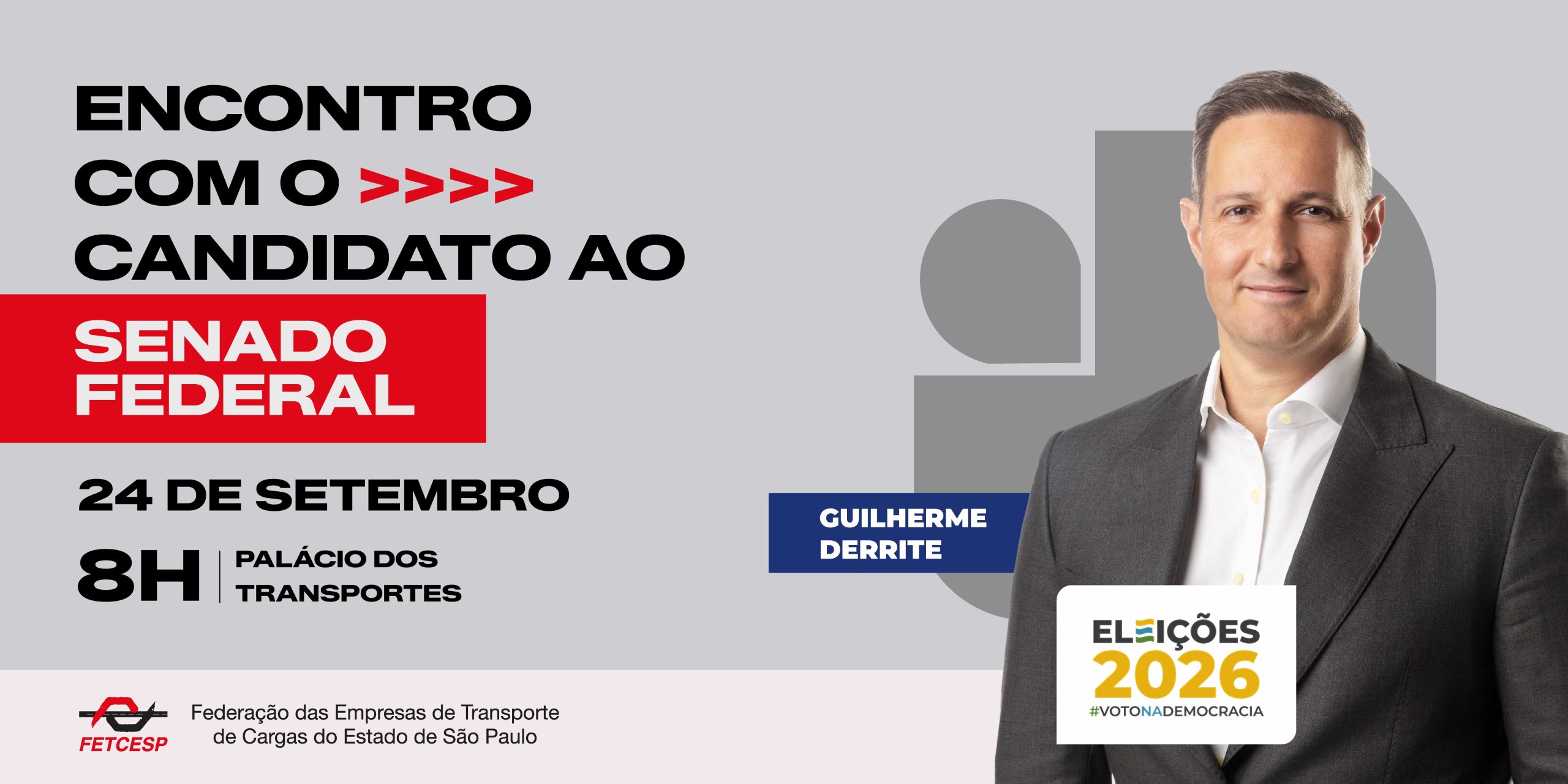 Guilherme Derrite: Encontro com Candidatos das Eleições 2026