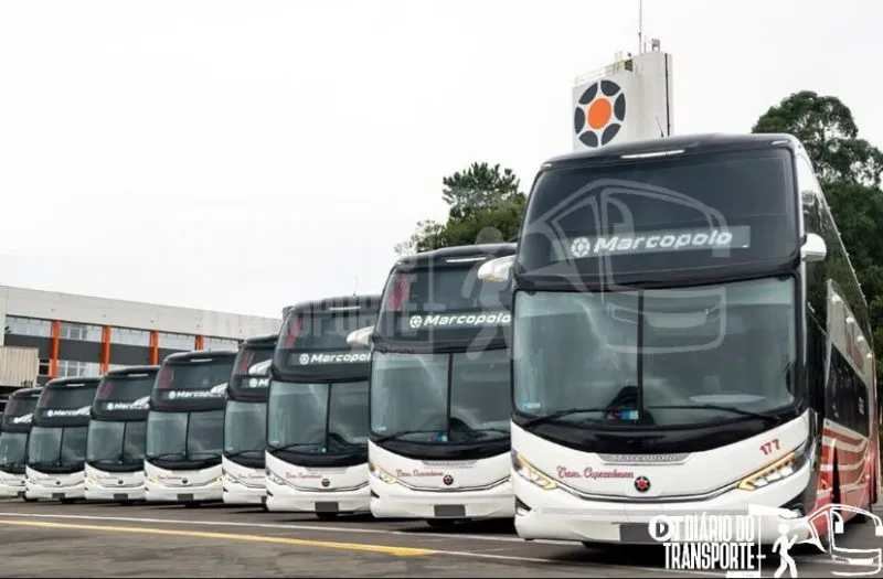 Trans Copacabana compra 18 ônibus Marcopolo Paradiso G8 1800 DD com chassis Scania para operação na Bolívia