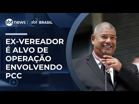 Ex-vereador Milton Leite tem prisão decretada por suspeita de ligação com o PCC | #SBTBrasil
