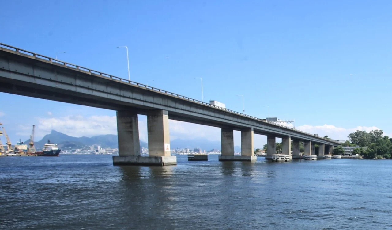 Maior ponte do Brasil terá teste de radar que mede velocidade média
