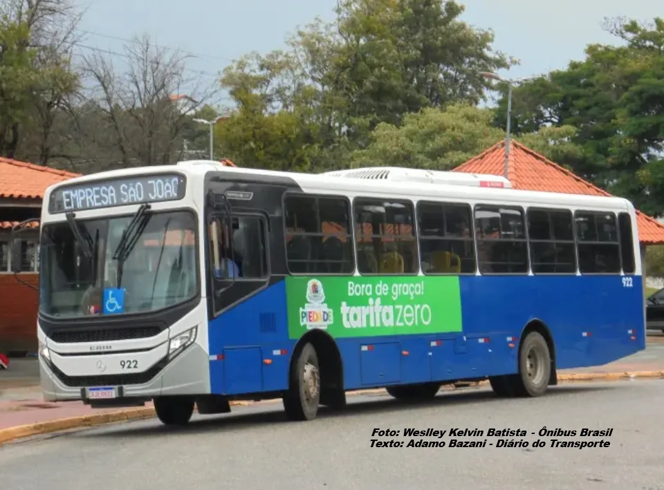 Prefeitura de Piedade (SP) adia para 29 de setembro licitação do sistema Tarifa Zero