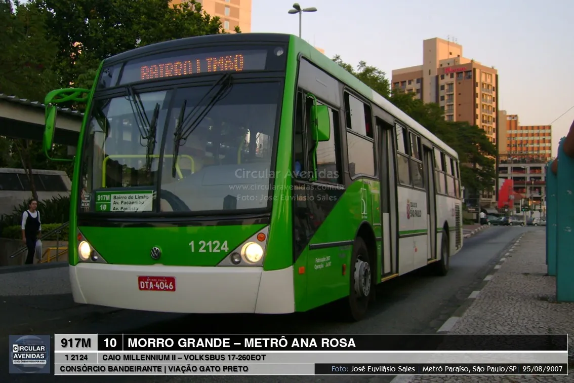 As paradas do Metrô Paraíso