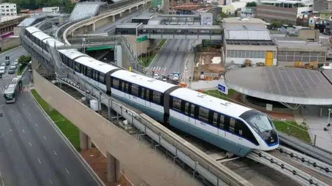 Metrô prorroga até abril de 2027 contrato com Consórcio Expresso Monotrilho Leste para a Linha 15-Prata