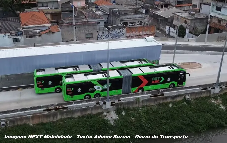 Artesp nega pedido da Next Mobilidade para aumentar remuneração e encerra nova discussão sobre postergação das obras e mudanças no BRT-ABC