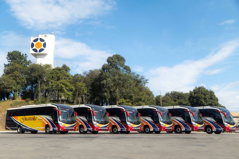 Marcopolo entrega ao Paraguai primeiros ônibus rodoviários com foco em segurança estrutural