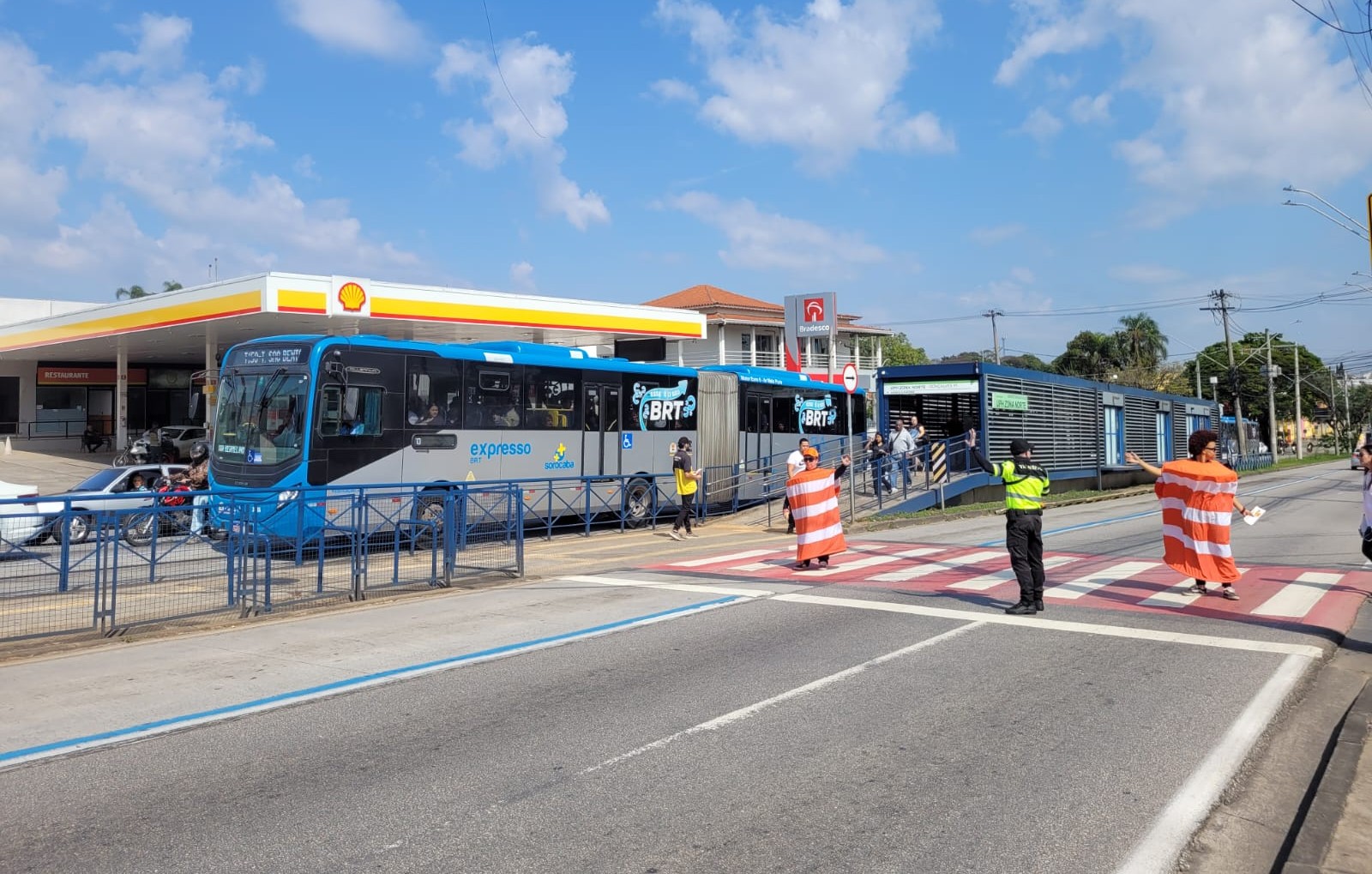 BRT Sorocaba alcança 87,7% de aprovação no tempo de viagem e registra 99,9% de cumprimento das viagens