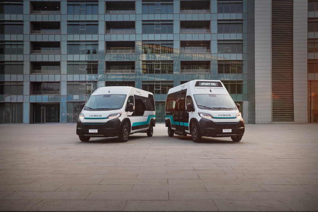 IVECO BUS estreia eFLEXY e entra no segmento de minibus elétricos compactos