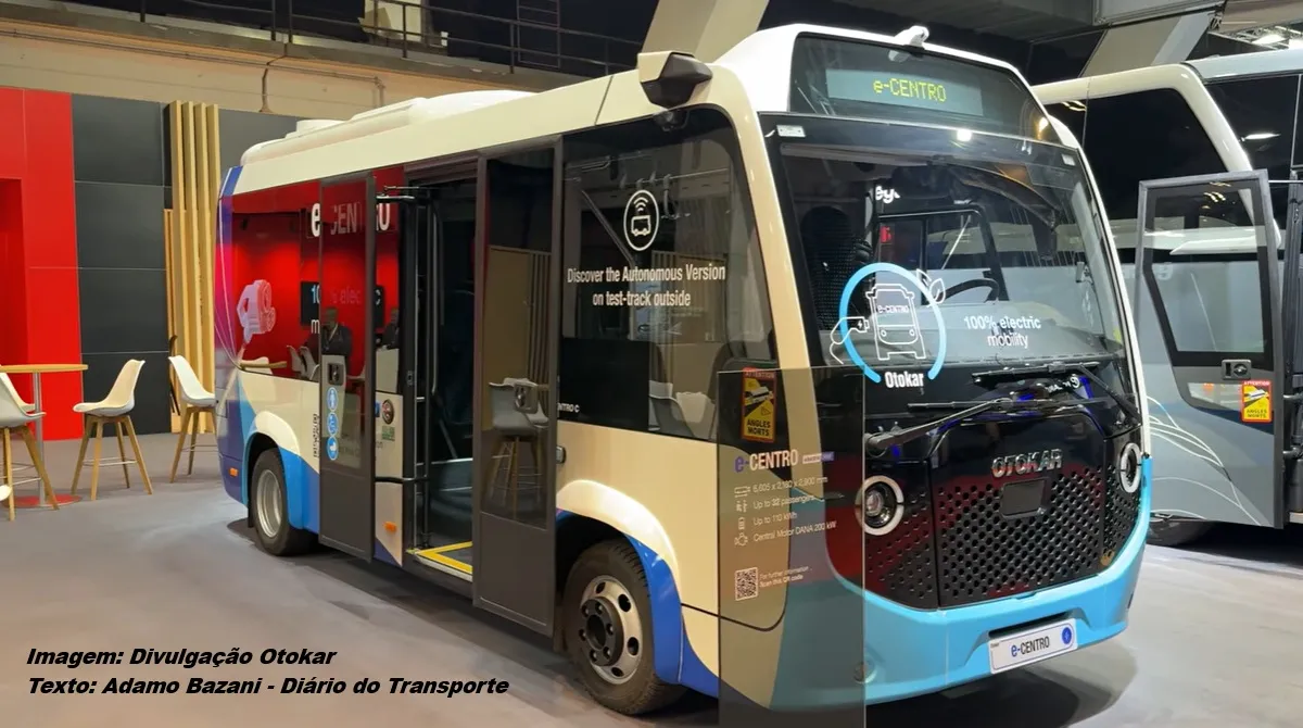 FIAA 2026 coloca ônibus sem motorista em evidência enquanto Brasil já desenvolve tecnologia e cidades começam a estudar veículos autônomos