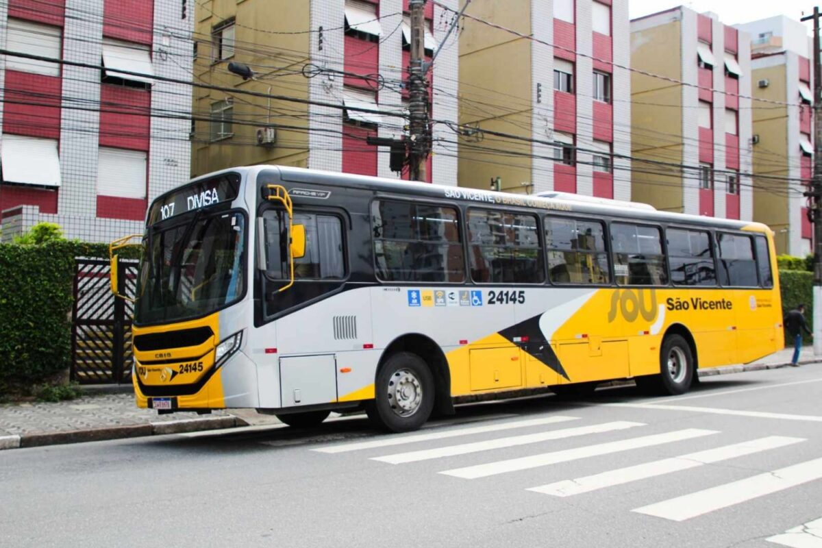 São Vicente (SP) terá tarifa zero no transporte público nas eleições