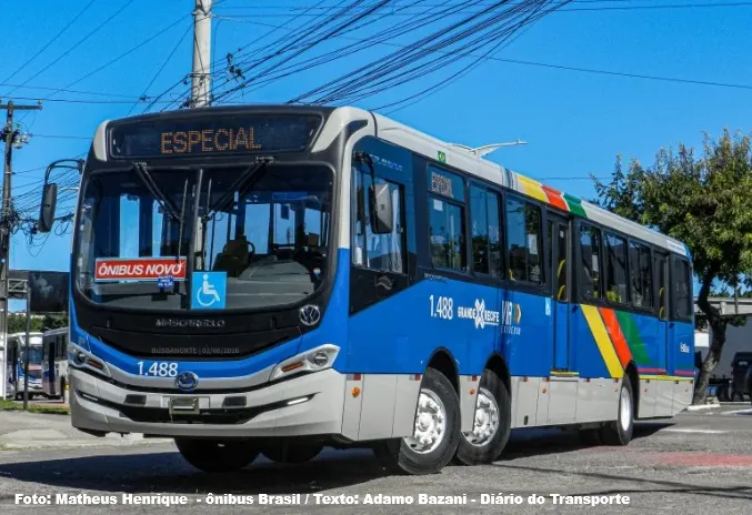 Empresas do Consórcio Conorte entregam 50 ônibus novos com ar-condicionado para a Grande Recife; circulação de sábado será em teste