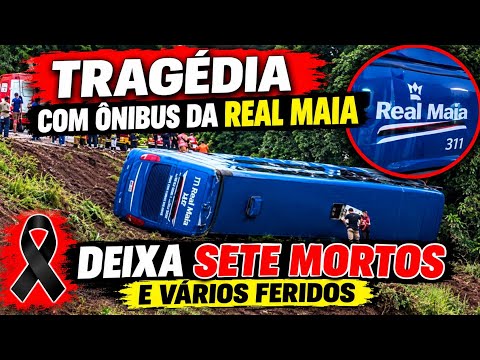 Mais um grave acidente com a real maia: sete pessoas morrem e 13 ficaram feridas