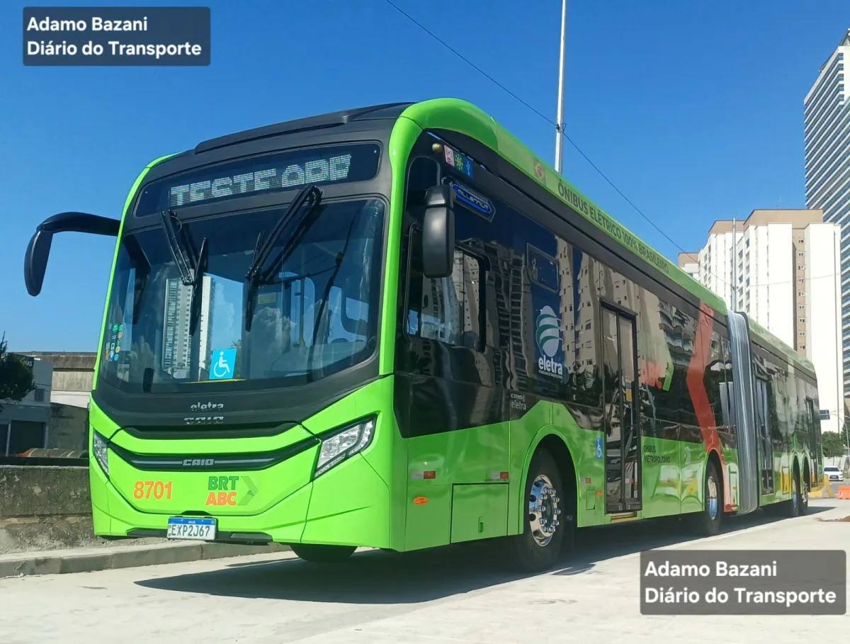 Next Mobilidade diz que parte do BRT-ABC já pode ser operada e aguarda autorização da Artesp. Até Tamanduateí, haveria transbordo para outro ônibus enquanto obras ocorrem