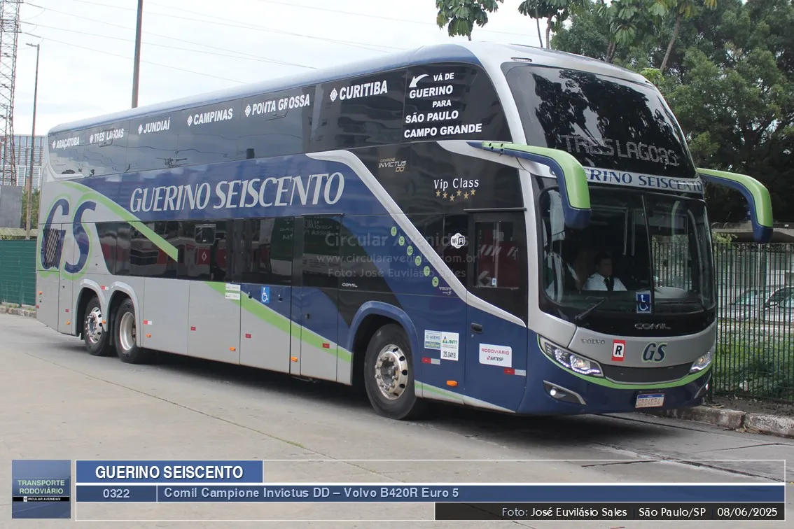 Guerino Seiscento | Começa a operar linha Tupi Paulista x Marília