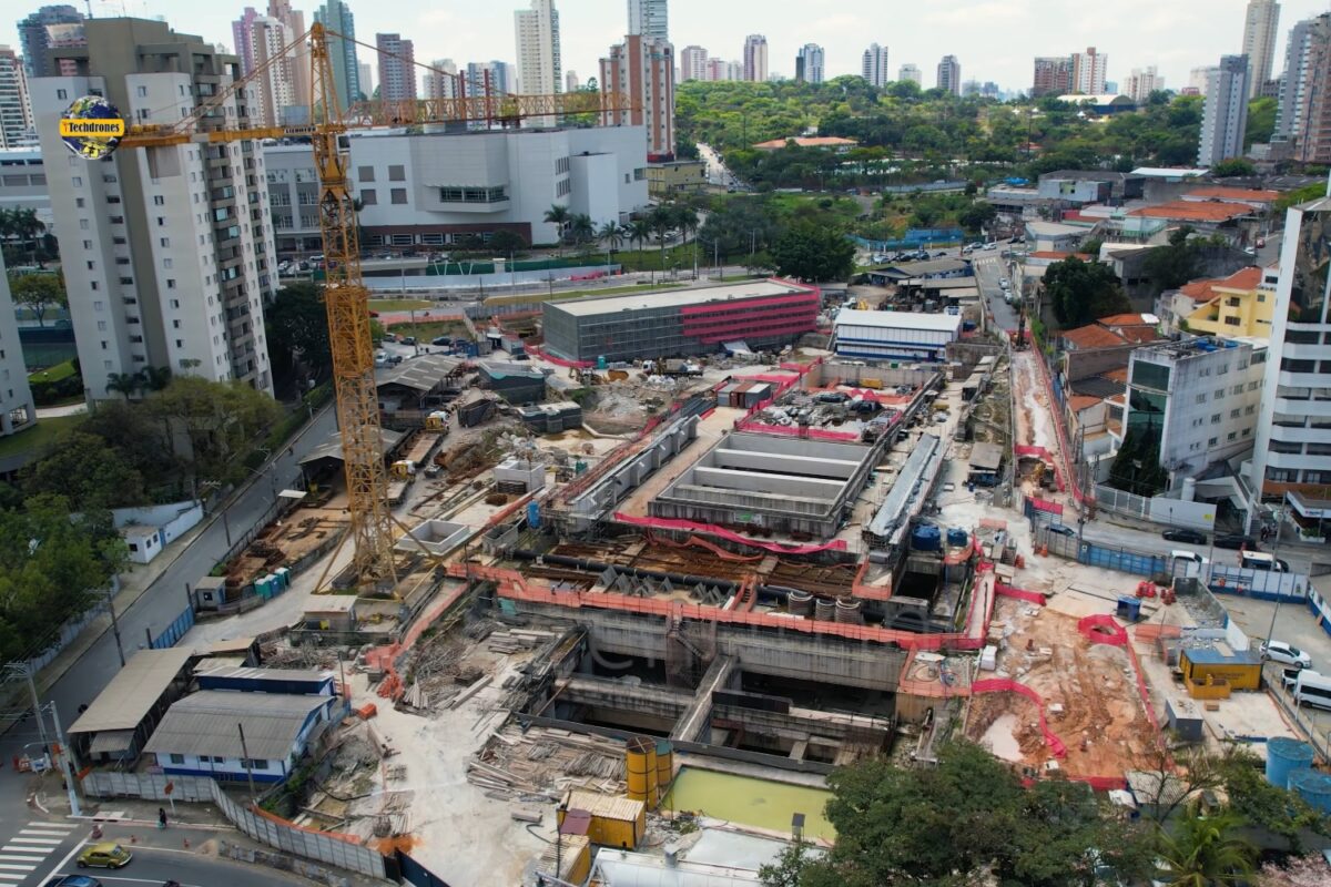 Confira o avanço das obras da Linha 2-Verde entre Vila Prudente e Guarulhos em setembro