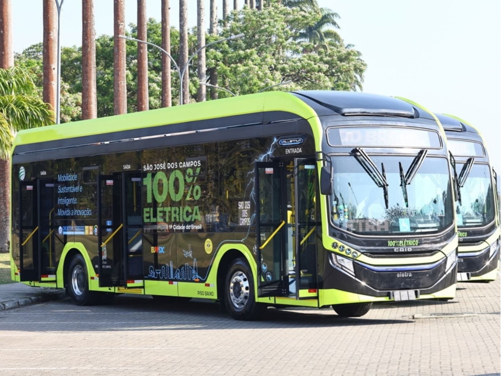 São José dos Campos prevê receber mais 89 ônibus elétricos até dezembro
