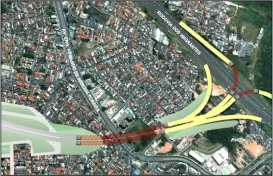 Prefeitura de São Paulo homologa contratação de R$ 24,15 milhões para gerenciamento das obras de ligação entre a Avenida Roberto Marinho e a Rodovia dos Imigrantes