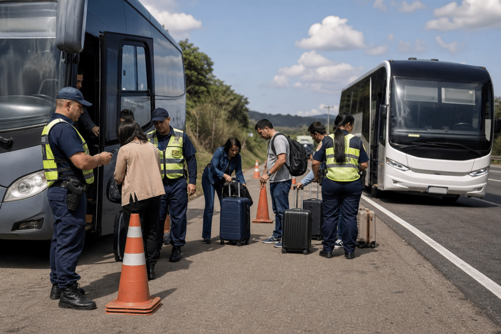 O que acontece com o passageiro quando um veículo clandestino é apreendido