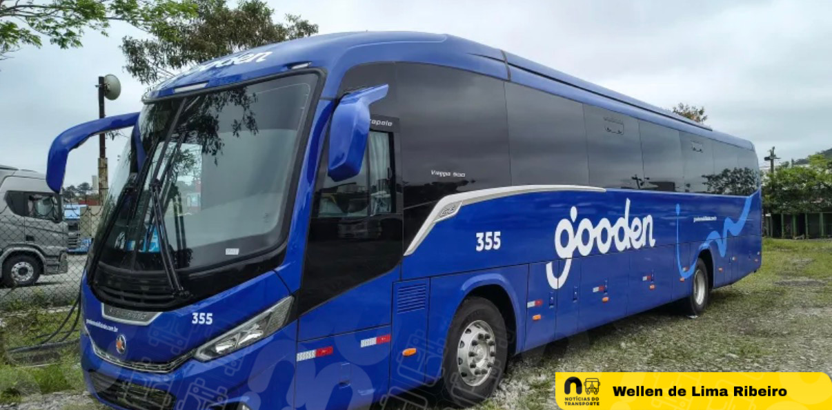 Gooden Mobilidade receberá dois novos Marcopolo Viaggio G8 900 nesta semana