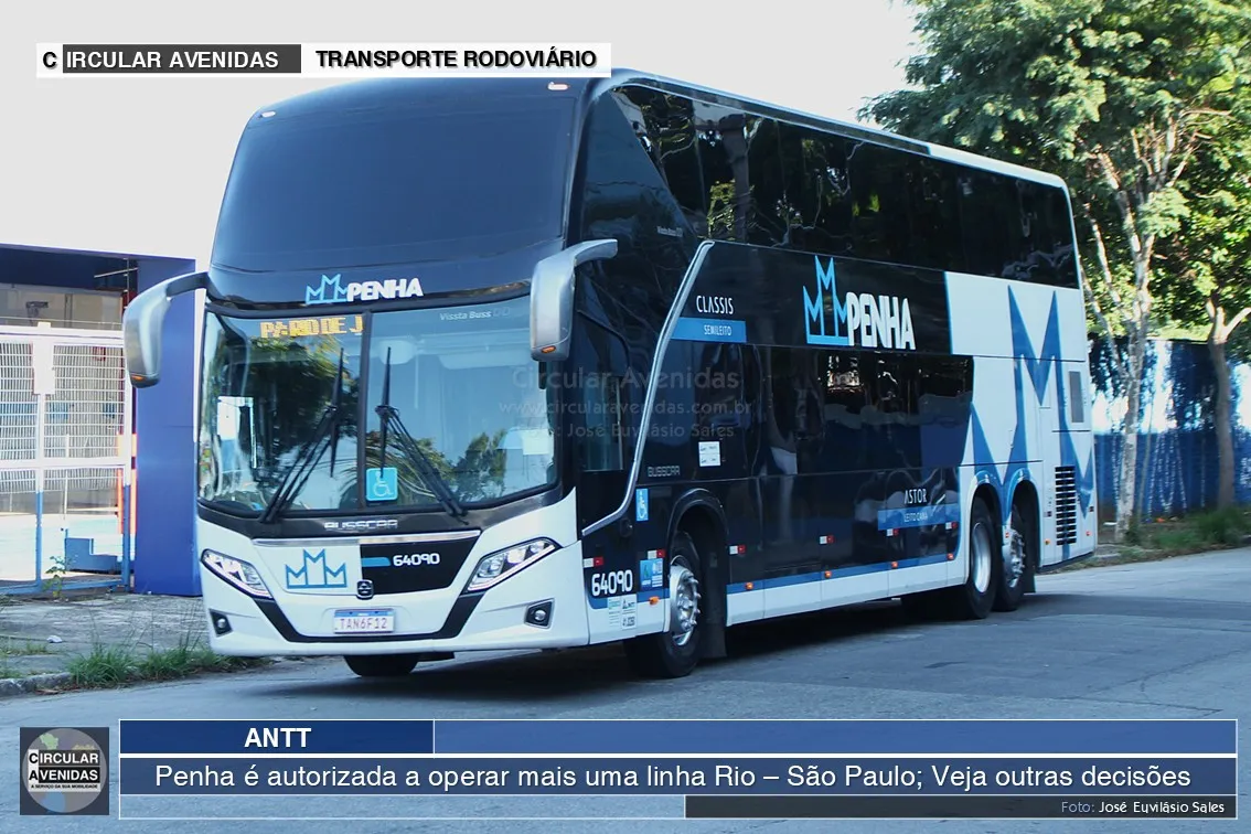 ANTT | Penha tem autorização para mais uma São Paulo – Rio; confira outras decisões