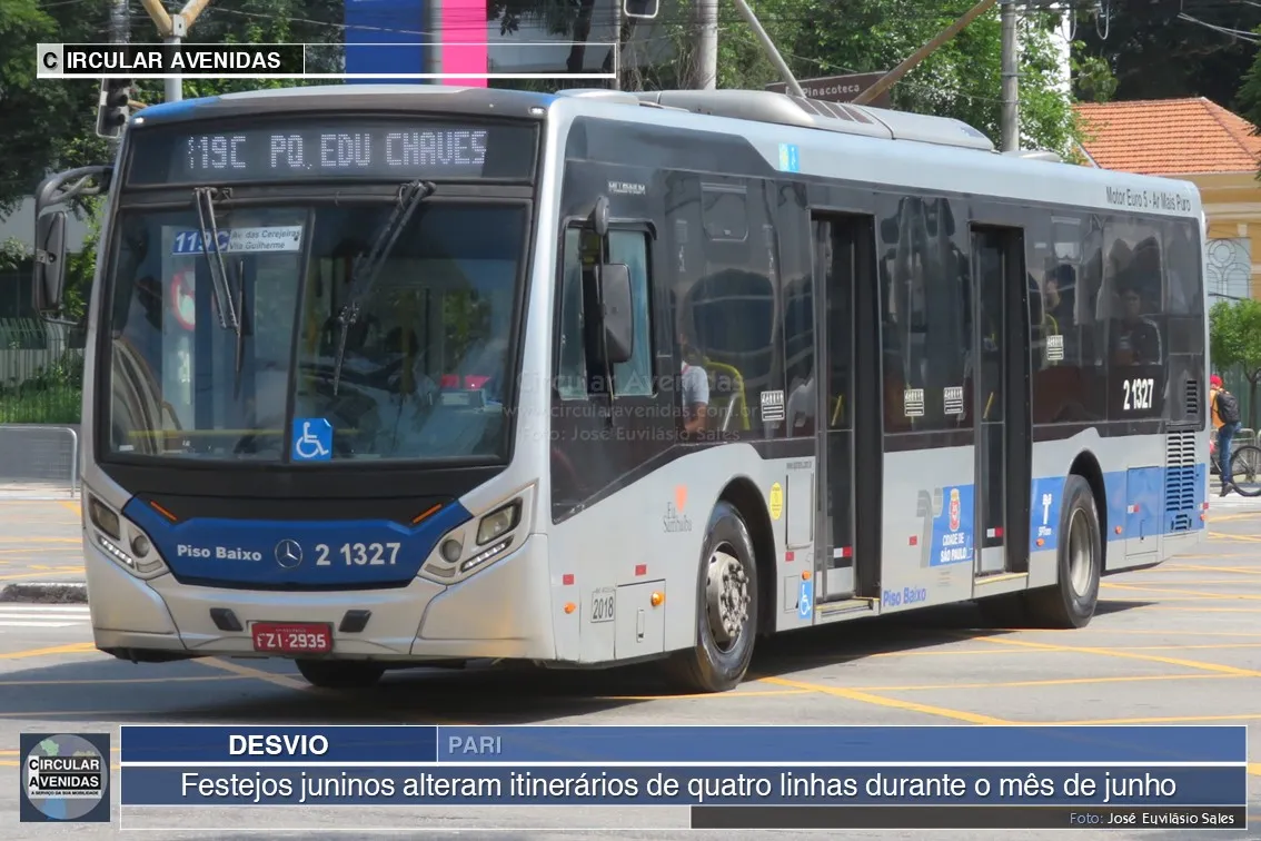 Pari | Festejos juninos alteram itinerários de quatro linhas nos finais de semana de junho