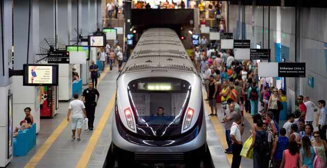 Problema técnico interrompeu operação da Linha 4 do MetrôRio nesta quarta-feira