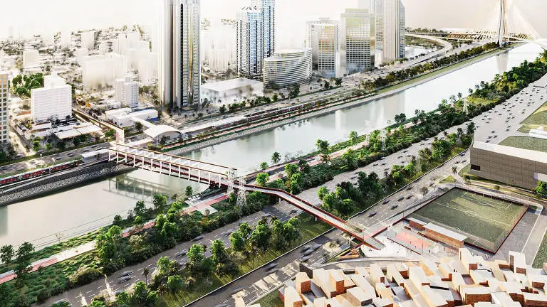 São Paulo amplia prazo de projeto da ciclopassarela do Parque Novo Mundo após ajuste junto ao Parque Piqueri