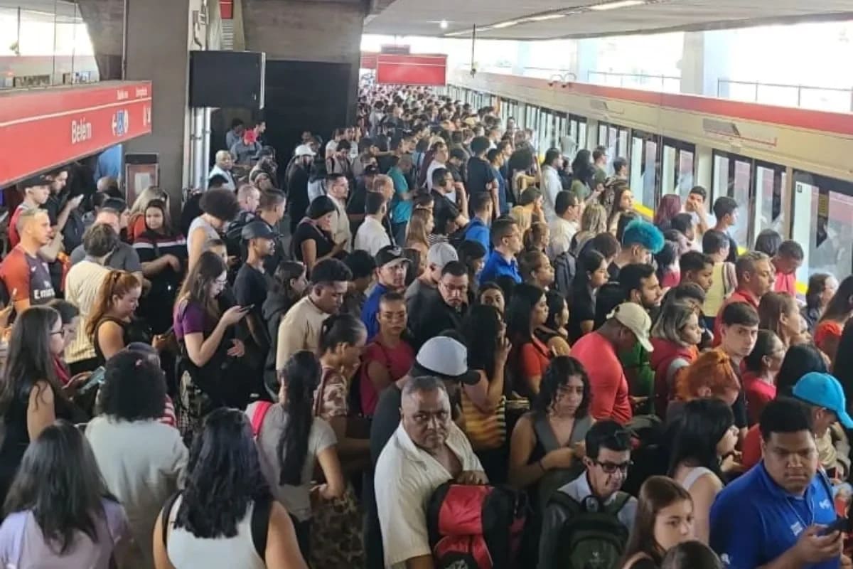 Linha 3-Vermelha do Metrô deve ser a mais impactada pela greve da CPTM nesta terça-feira (4)