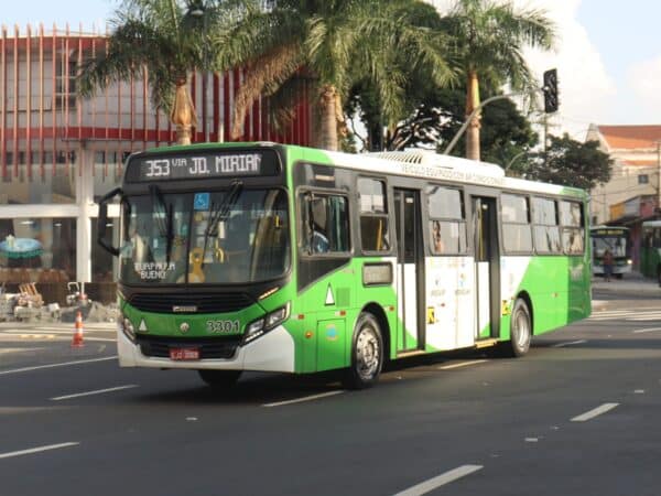 Ônibus gratuito em Campinas no 1º turno das Eleições 2026
