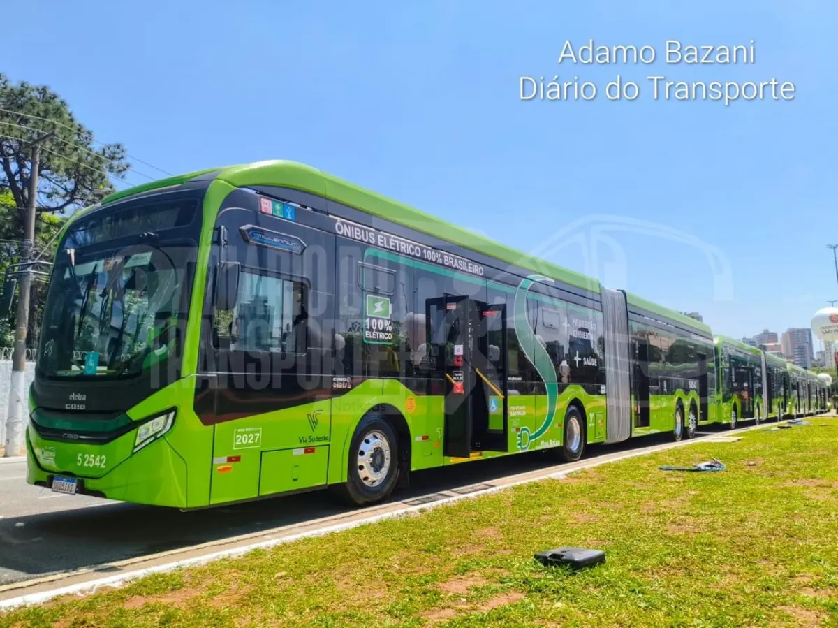 VÍDEO: Ônibus elétricos serão “praticamente de graça” para a cidade de São Paulo, diz Nunes