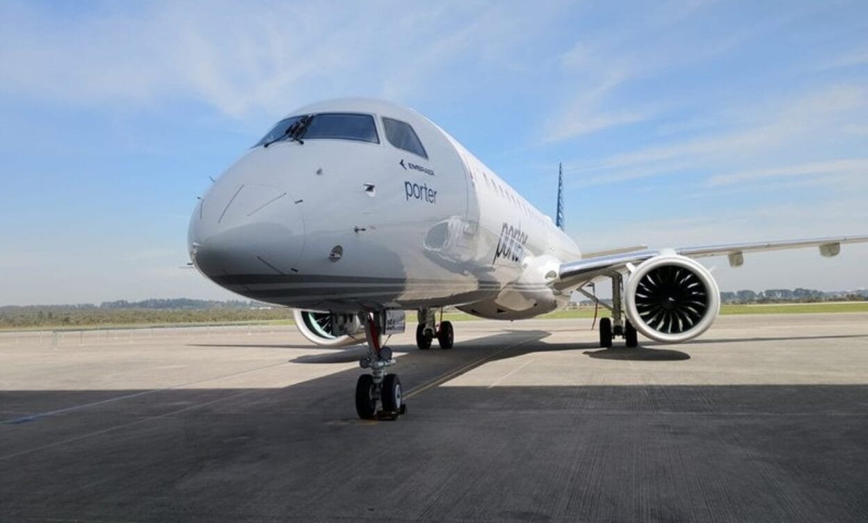 Porter recebe dois Embraer E195-E2 e anuncia expansão internacional