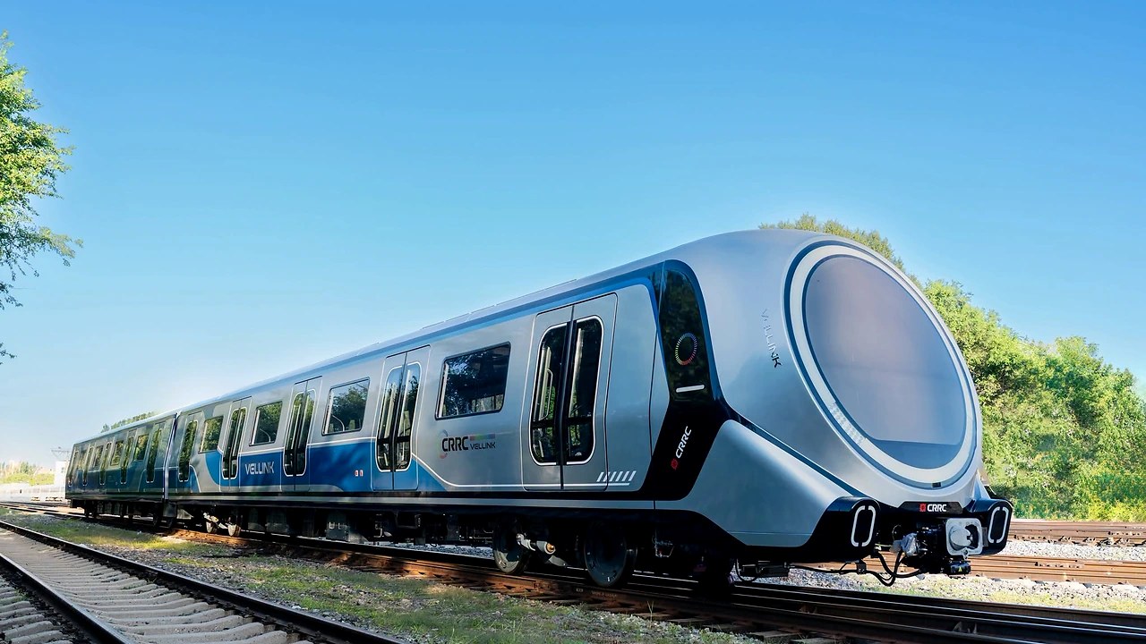 China apresenta Vellink: metrô ultraleve com IA e economia energética