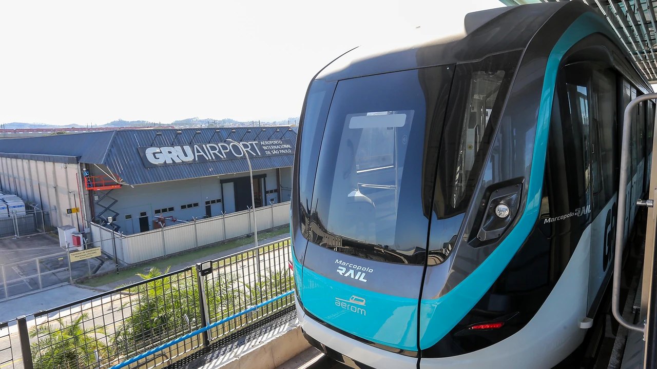 Aeromóvel do aeroporto de Guarulhos passa a rodar das 4h à 0h