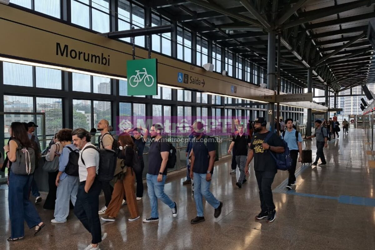 Linha 17-Ouro transporta mais de 25 mil pessoas em primeiro dia de ampliação