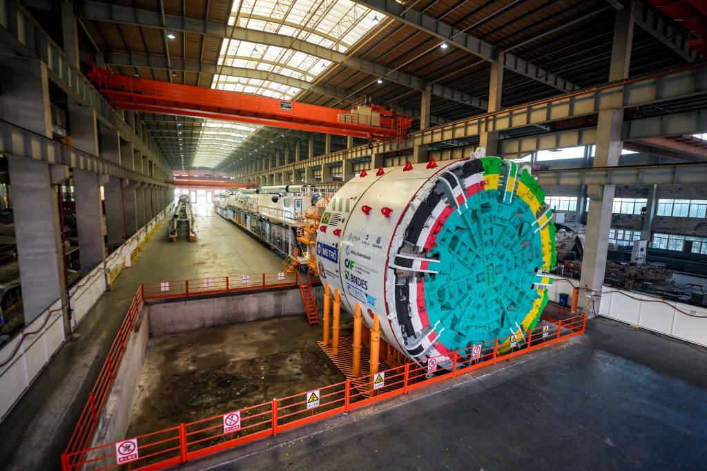 Veja o tatuzão que abrirá túnel do Metrô entre a Penha e Guarulhos